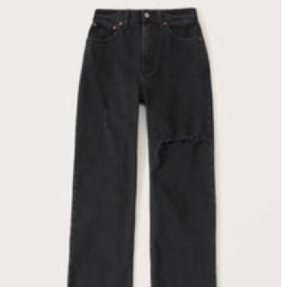 Abercrombie 90s Ultra High Rise Relaxed Jeans